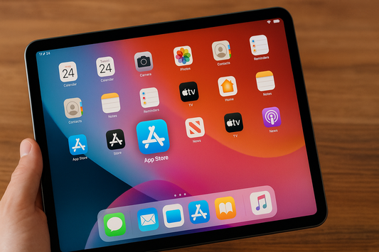 how to get app store back on ipad