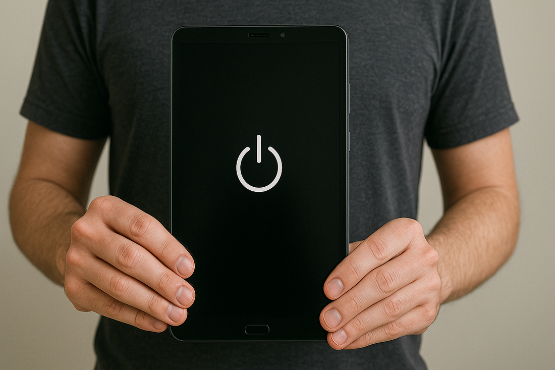 my samsung tablet won't turn on