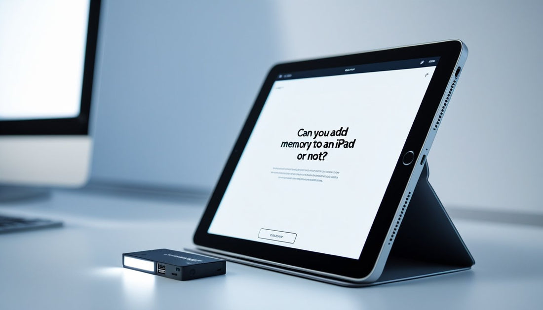 can you add memory to an ipad