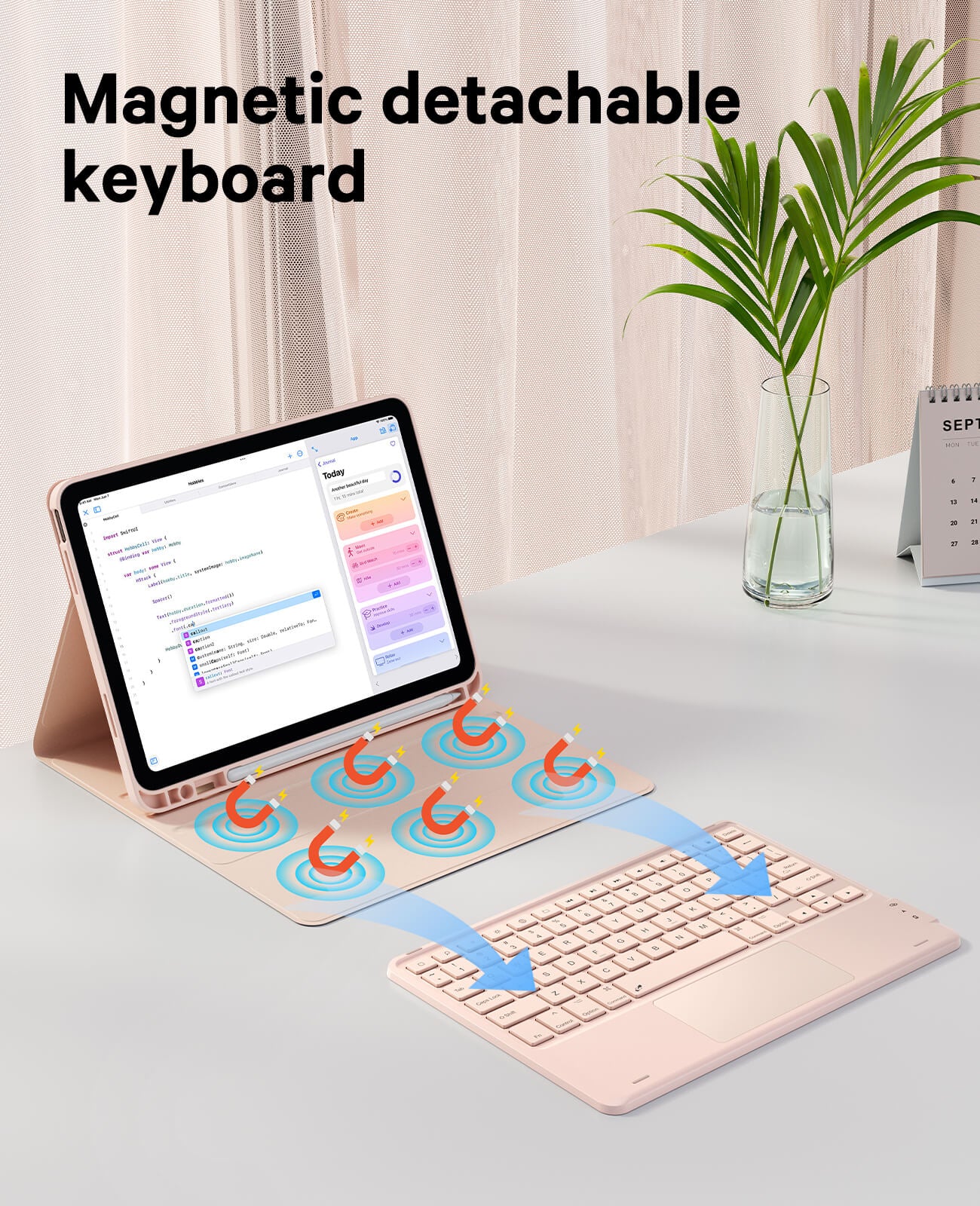 CHESONA Step Series Keyboard Case for iPad 10th 10.9''