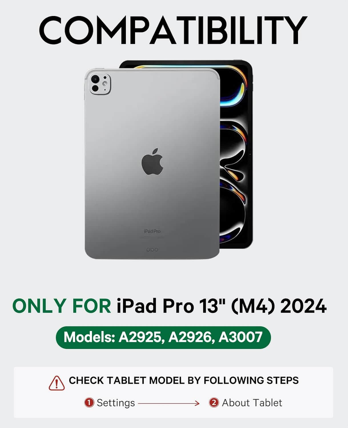 CHESONA Step Series Keyboard Case for iPad Pro 13 (M4) 2024