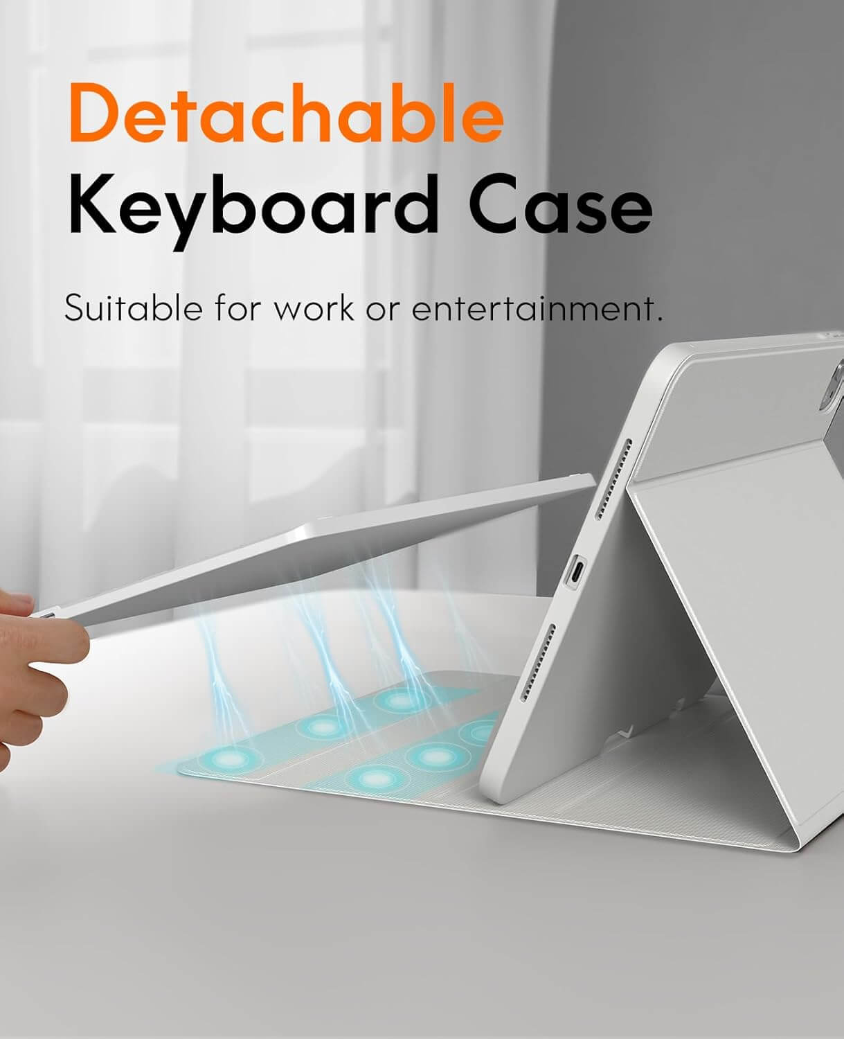 CHESONA Step Series Keyboard Case for iPad Pro 13 Inch (M4) 2024