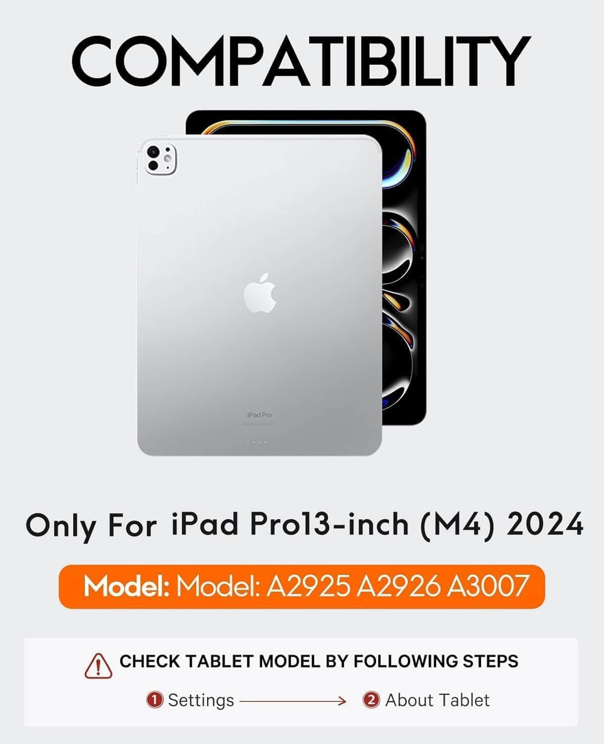 CHESONA Cloud Series Keyboard Case for iPad Pro 13'' (M4) 2024