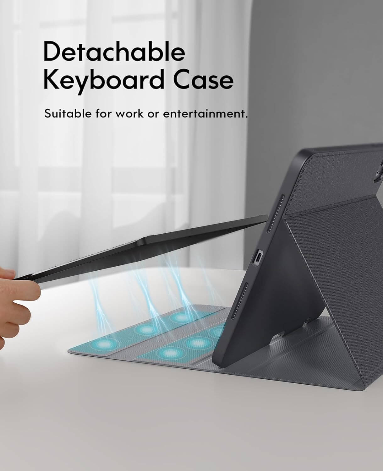 CHESONA Step Series Keyboard Case for iPad Pro 11 M5