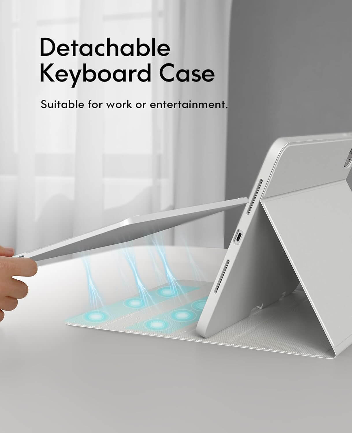 CHESONA Step Series Keyboard Case for iPad Pro 11 M5