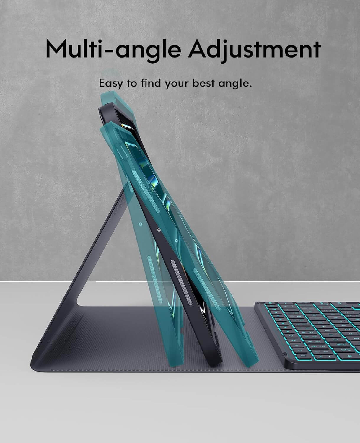 CHESONA Step Series Keyboard Case for iPad Pro 11 M5