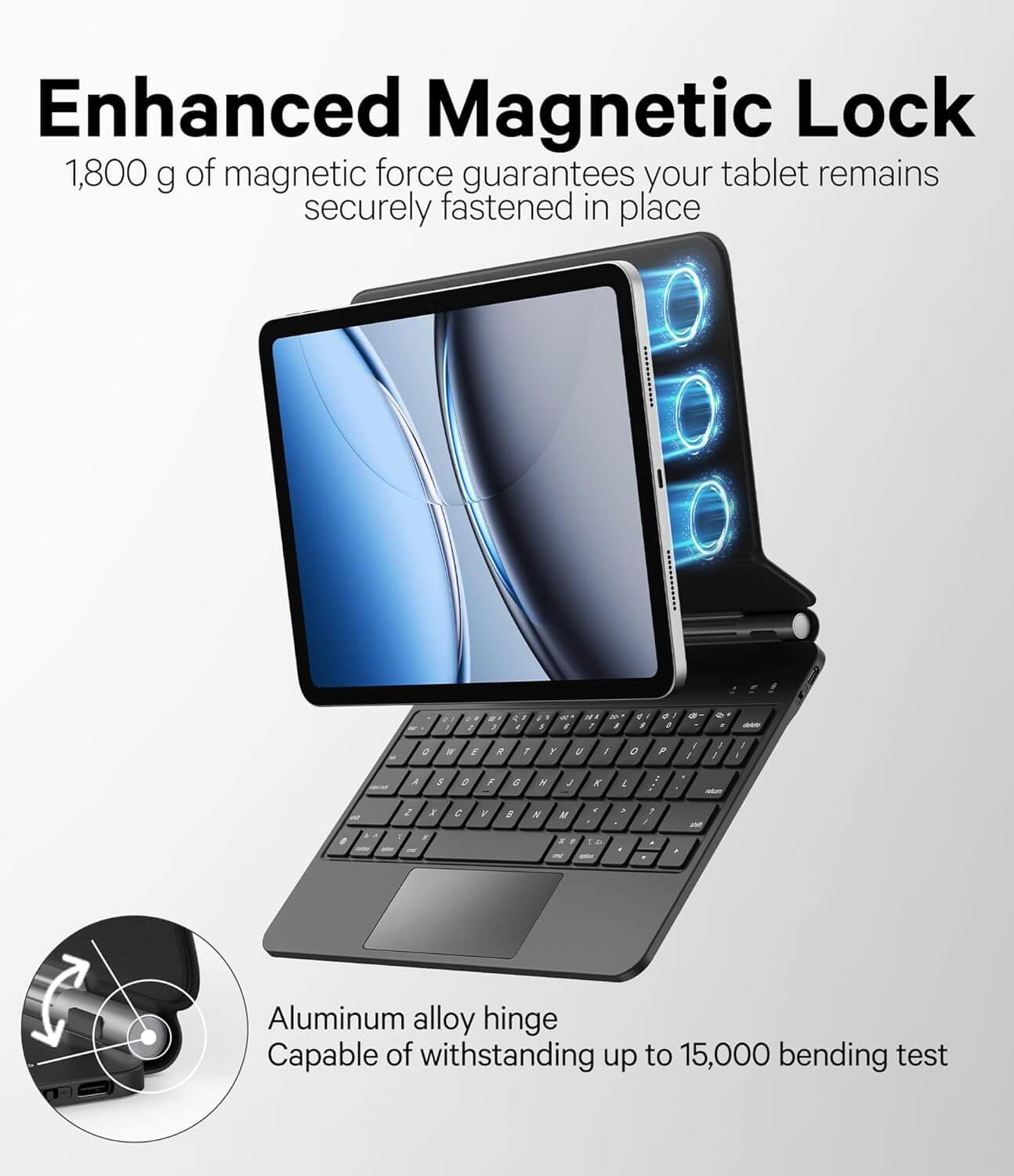 CHESONA Cloud Series Keyboard Case for iPad 10th Gen 2022