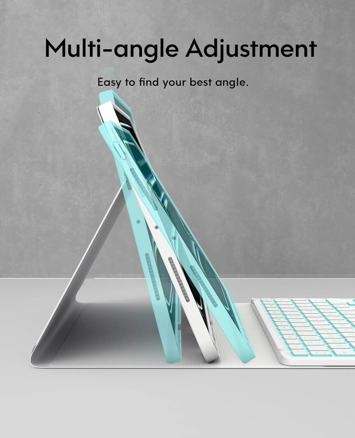CHESONA Step Series Keyboard Case for iPad Pro 11 M5