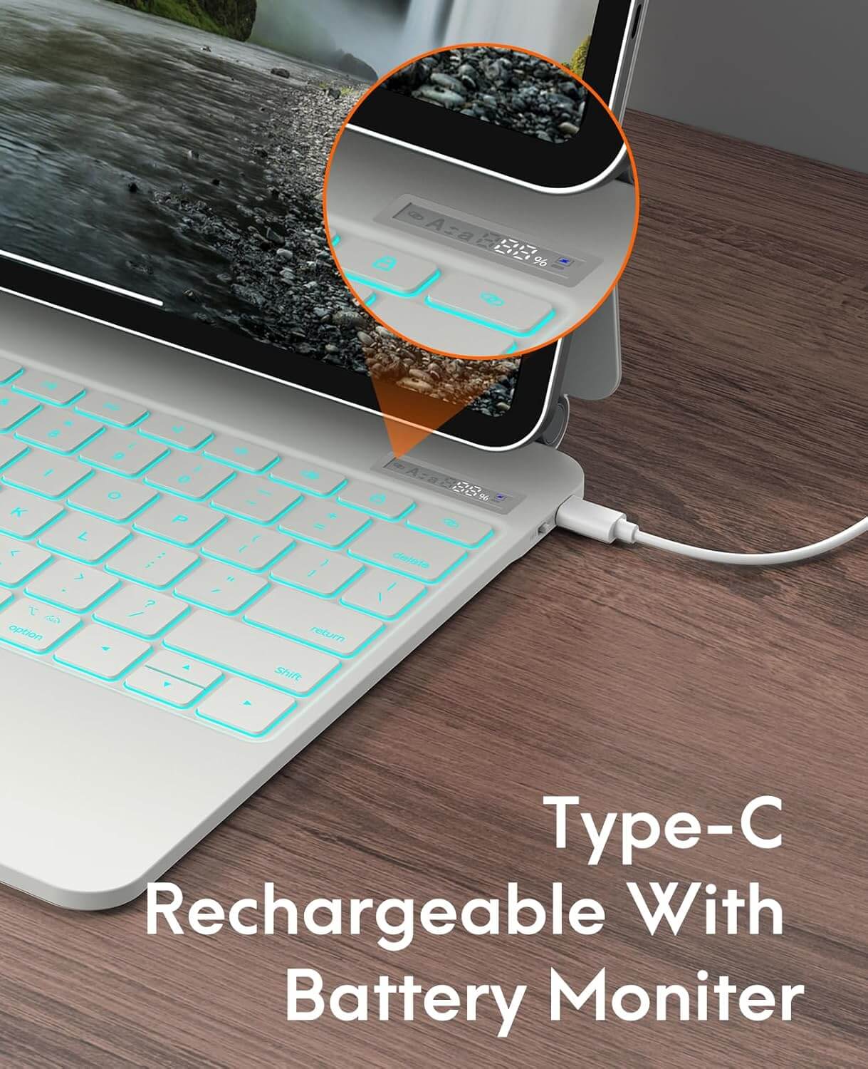 CHESONA Cloud Series Keyboard Case for iPad Pro 13'' (M4) 2024