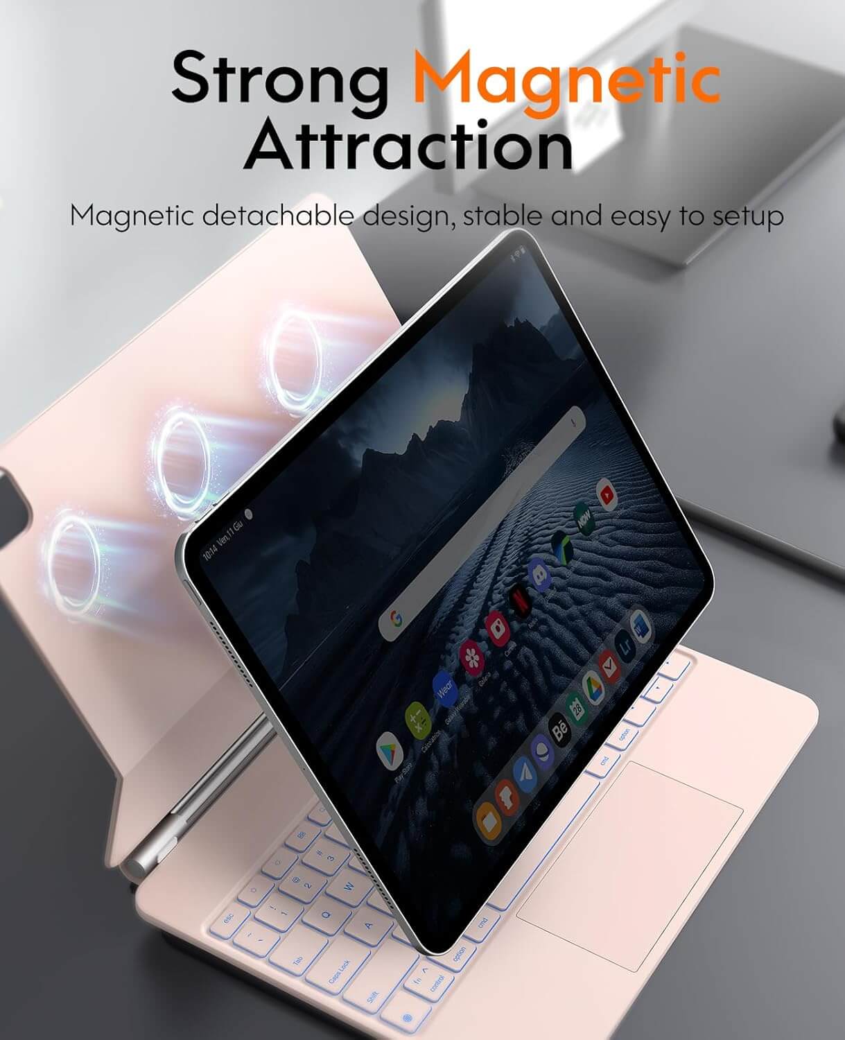 CHESONA Cloud Series Keyboard Case for iPad Pro 13'' (M4) 2024