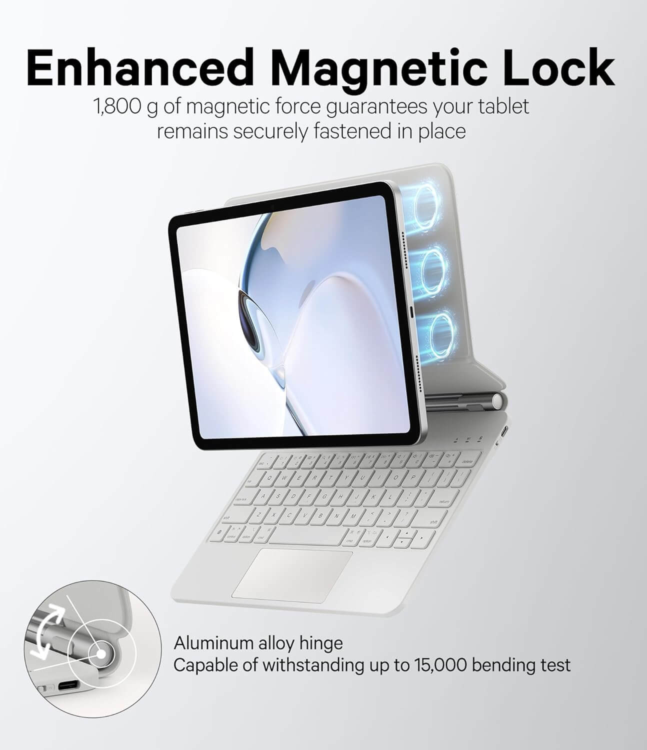 CHESONA Cloud Series Keyboard Case for iPad 10th Gen 2022