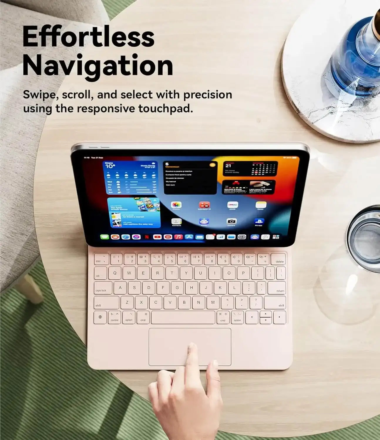 CHESONA Cloud Series Keyboard Case for iPad 10th Gen 2022