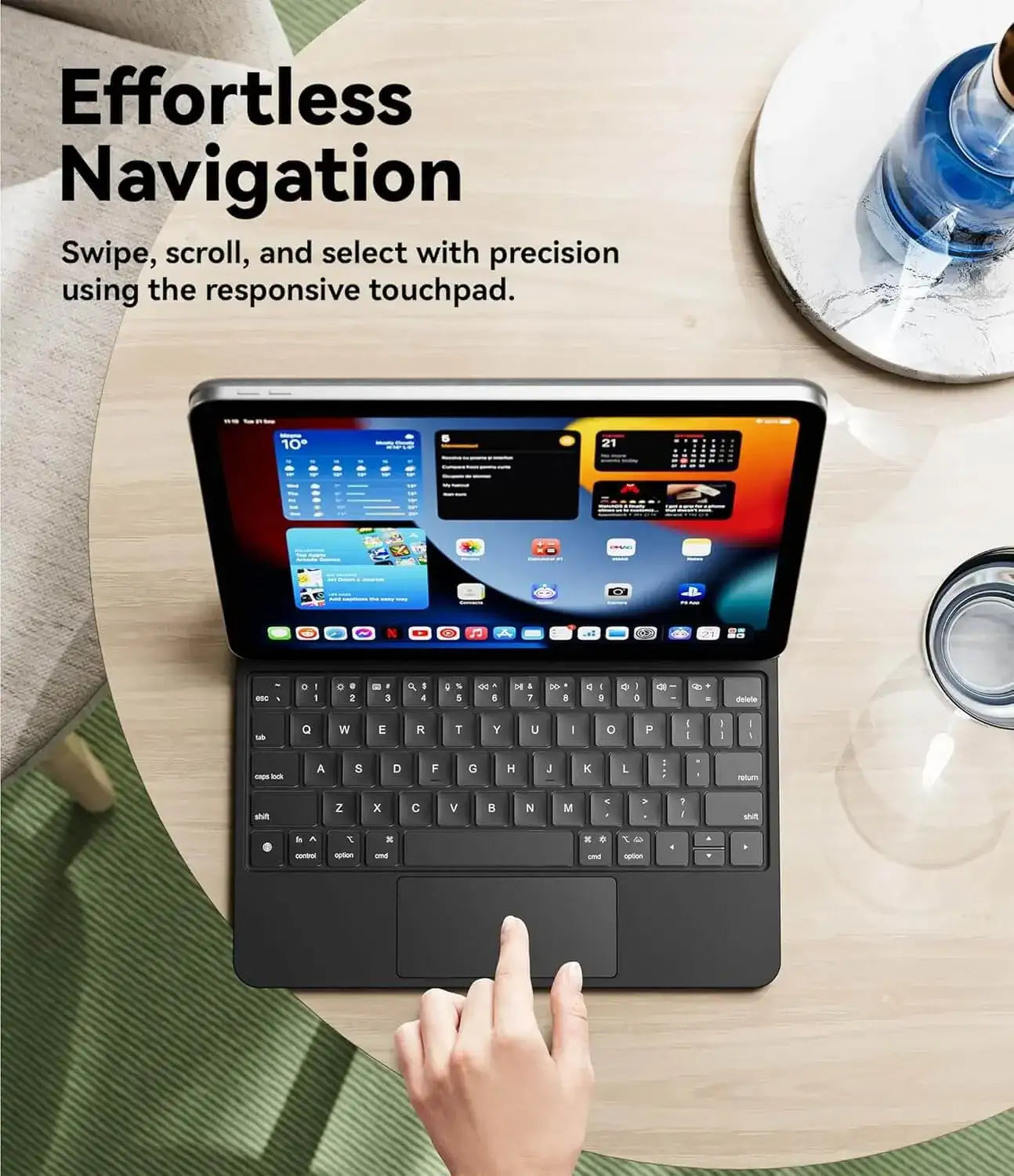 CHESONA Cloud Series Keyboard Case for iPad 10th Gen 2022