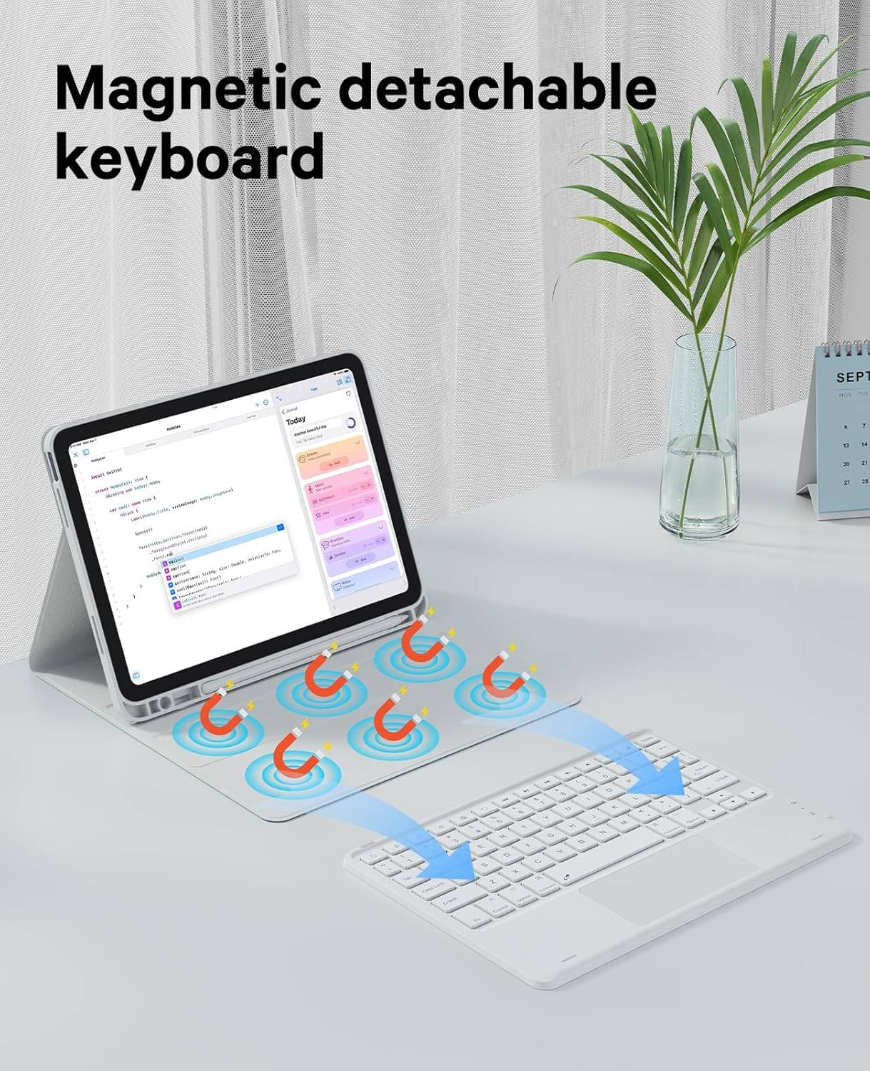 CHESONA Step Series Keyboard Case for iPad 10th 10.9''