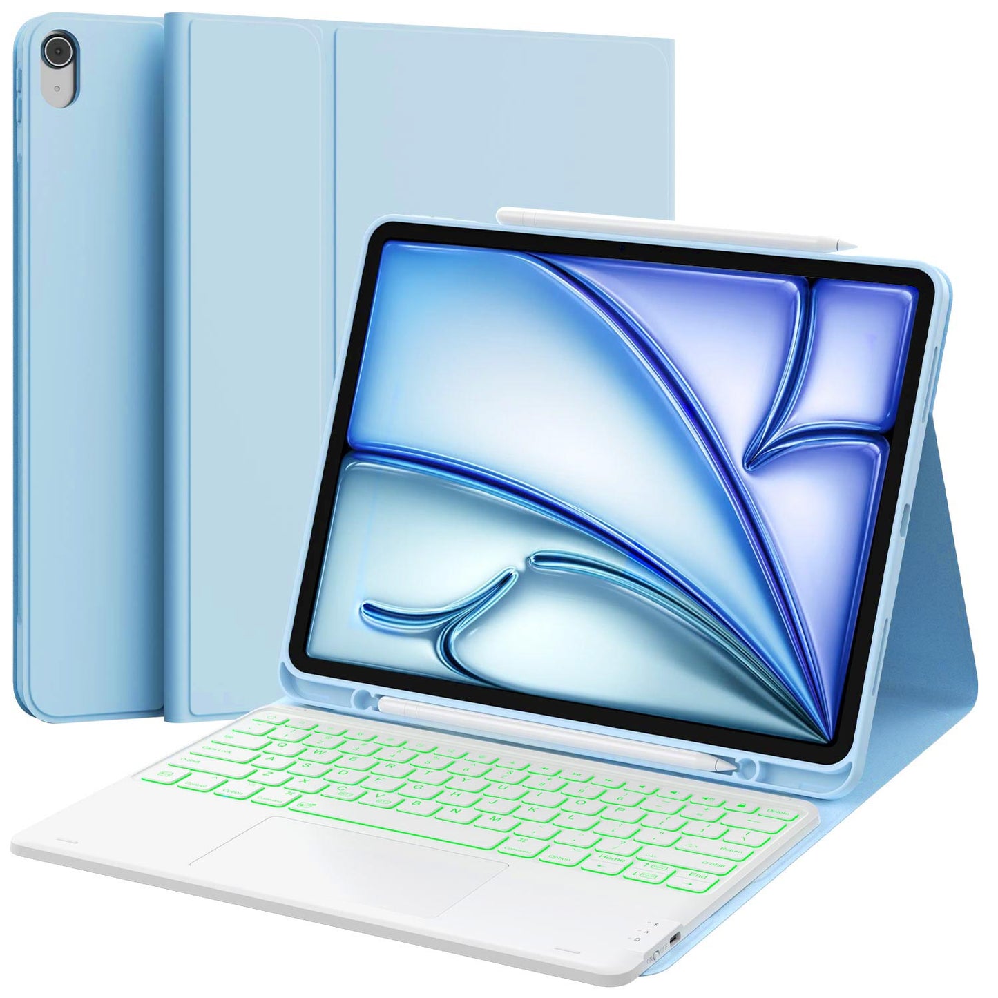 CHESONA Step Series Keyboard Case for iPad Air 13 inch M2 2024