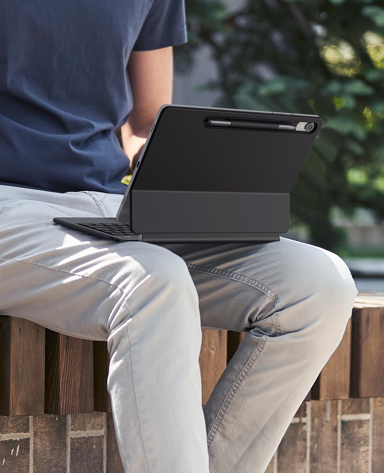 CHESONA Cloud Series Keyboard Case for Samsung Galaxy Tab S10+ /S9+ /S9 FE+ /S8+ /S7+ /S7 FE 12.4"