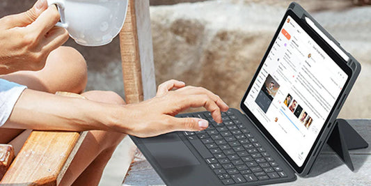 The Ideal Companion for Digital Nomads: Backstand Rugged Keyboard Case for iPad