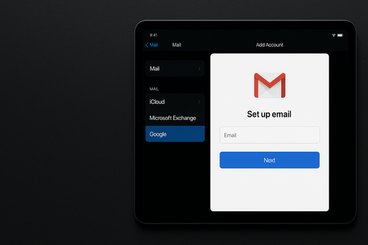 how to set up gmail on ipad