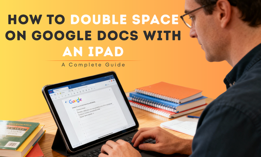 How to Double Space on Google Docs w/ an iPad: No PC Needed