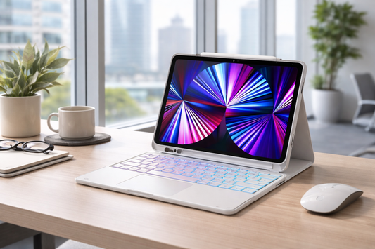 Best iPad Pro 12.9 Keyboard Case with Trackpad for Everyday Productivity