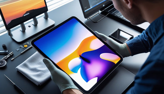 ipad pro screen discoloration