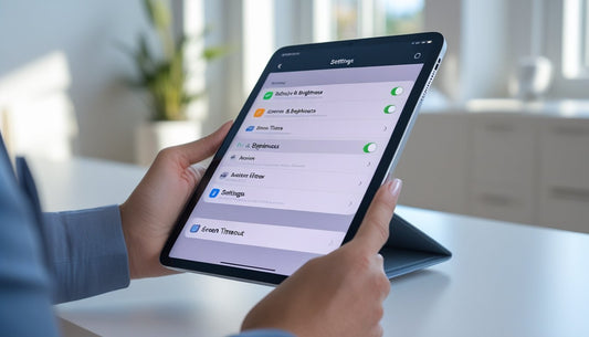 ipad screen timeout