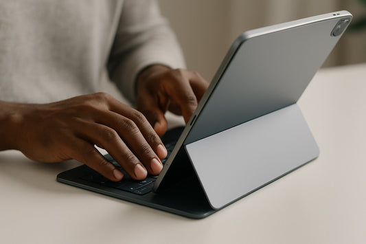 typing on ipad pro