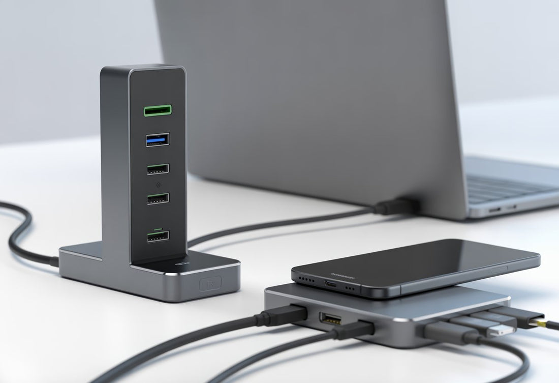 docking station vs hub​