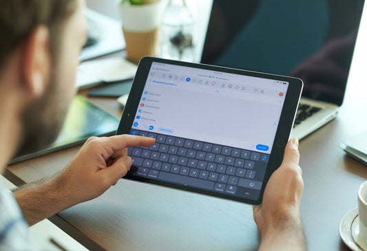 why is my keyboard small on my ipad