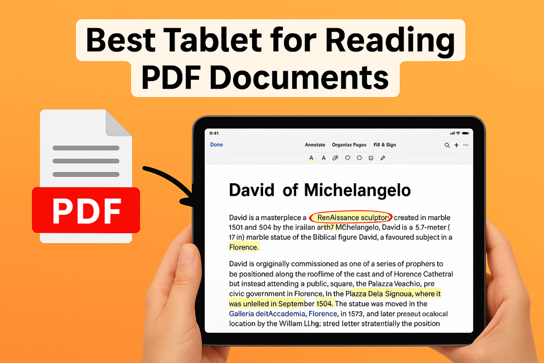 Best Tablet for Reading PDF