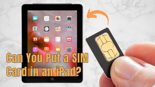 Can You Put a SIM Card in an iPad