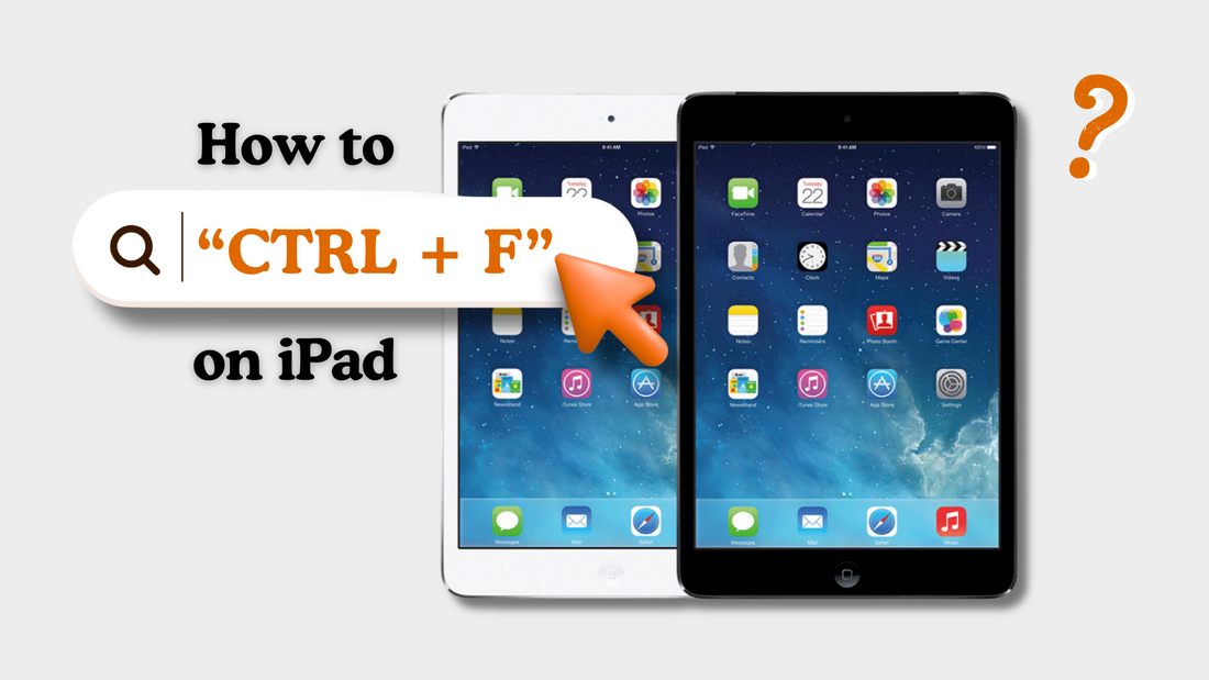 How to Control F on iPad