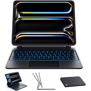 CHESONA Cloud Digital Keyboard Case for iPad Pro 13'' (M5) 2025