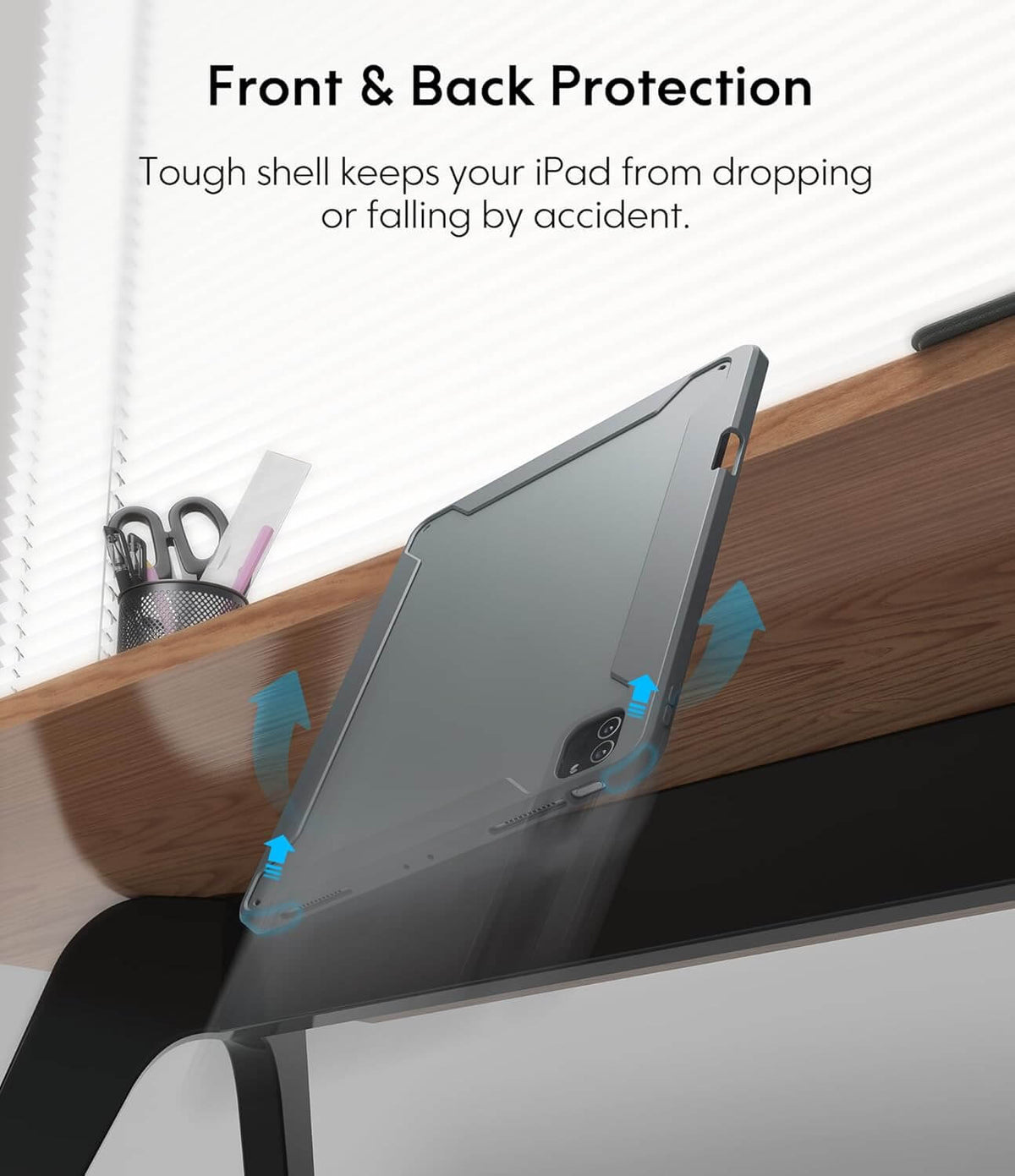 CHESONA Rugged Series Keyboard Case for iPad Pro 11'' (M5, 2025)