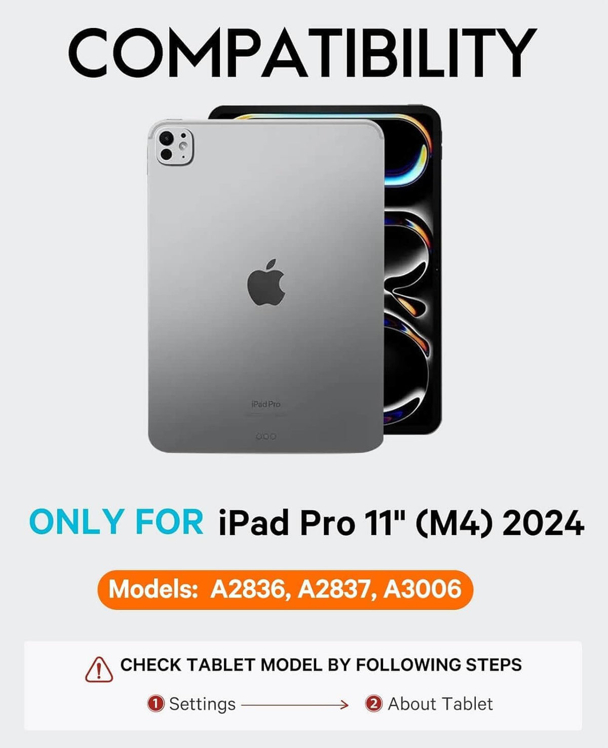 CHESONA Step Series Keyboard Case for iPad Pro 11 M4
