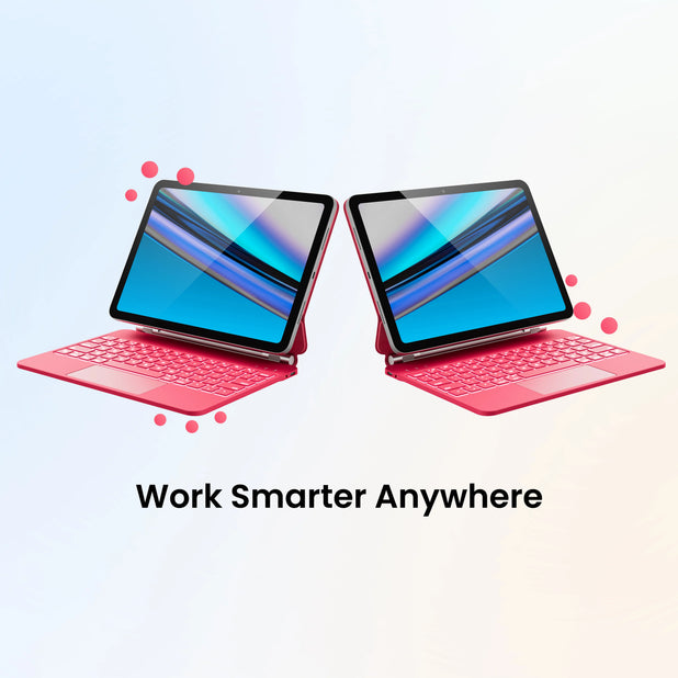 CHESONA Cloud Digital Keyboard Case for iPad Pro 11'' (M4,2024)