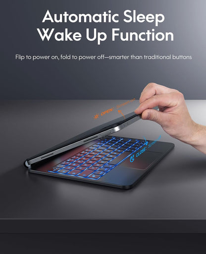 CHESONA Cloud Series Keyboard Case for iPad Pro 11'' (4th/3rd/2nd/1st Gen)