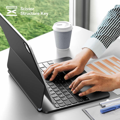 CHESONA Cloud Series Keyboard Case for iPad Pro 12.9'' （6th/5th/4th/3rd Gen）