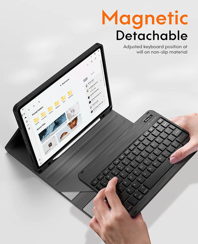 CHESONA iPad Pro 11 Case with Detachable Keyboard