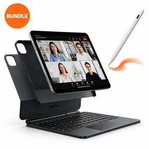 iPad Air 11" (M4/M3/M2) & iPad Air 10.9" (5th/4th Gen), iPad Pro 11" (4th/3rd/2nd/1st Gen) – CHESONA Cloud X Keyboard Case Stylus Bundle