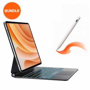 iPad Pro 12.9" (6th/5th/4th/3rd Gen) – CHESONA Cloud 1 Keyboard Case Stylus Bundle