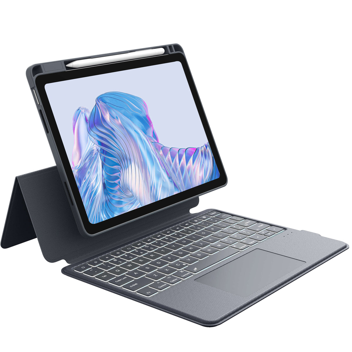 Chesona Backstand Rugged keyboard case for iPad