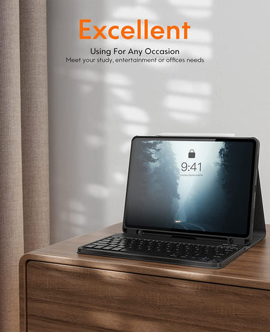 CHESONA iPad Pro 11 Case with Detachable Keyboard