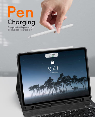 CHESONA iPad Pro 11 Case with Detachable Keyboard