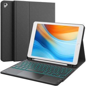 CHESONA Step Series Keyboard Case for iPad 6/5th gen & iPad Air 2 & iPad Pro 9.7"