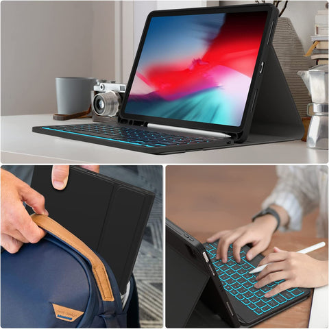 CHESONA Detachable Keyboard for iPad Air / iPad Pro 11 Inch