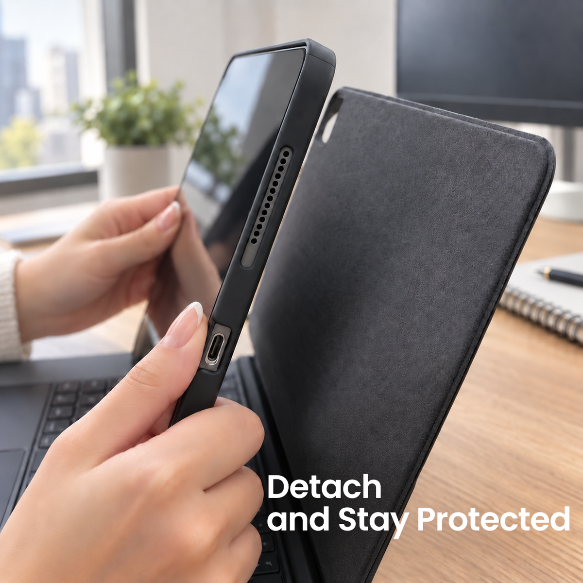 CHESONA Cloud X Magnetic Keyboard Case for iPad Air 11