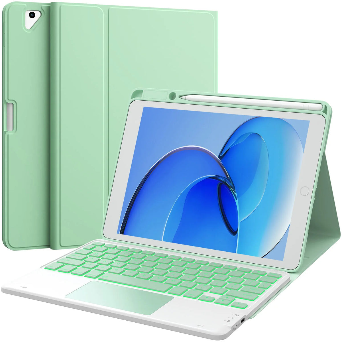 CHESONA Step Series Keyboard Case for iPad 9th/8th/7th/Air 3rd/Pro 10.5