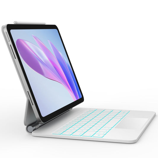 CHESONA Cloud Series Keyboard Case for iPad 10th Gen 2022 (White)