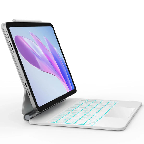 Chesona Cloud keyboard case detail for comparing backlit iPad keyboard case options